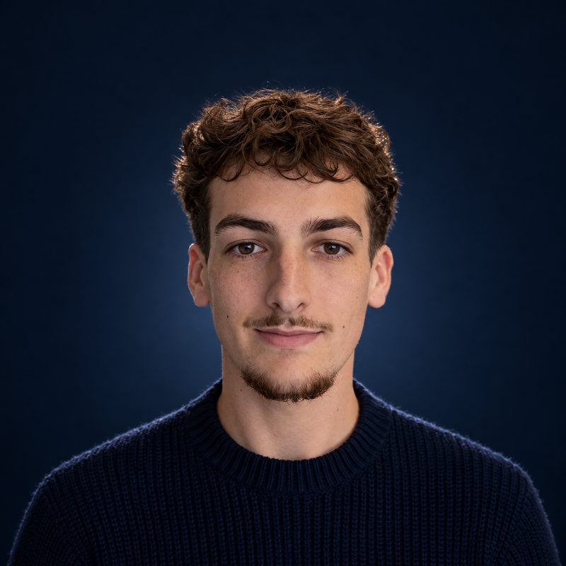 Portrait de Yanis Torchy, media buyer indépendant